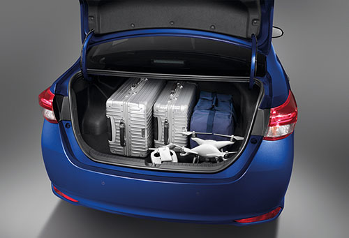 Toyota Ativ Trunk space