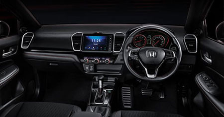 Honda City Luggage area