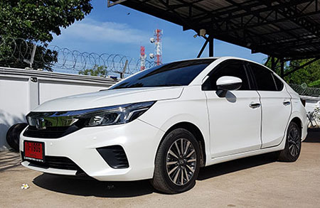 Honda City 1.0 Turbo Side View