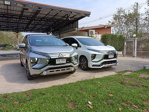 Mitsubishi Xpander dual front side view